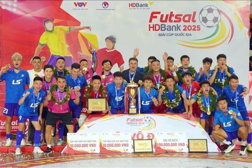 Thái Sơn Bắc vô địch giải Futsal HDBank Cúp quốc gia 2025