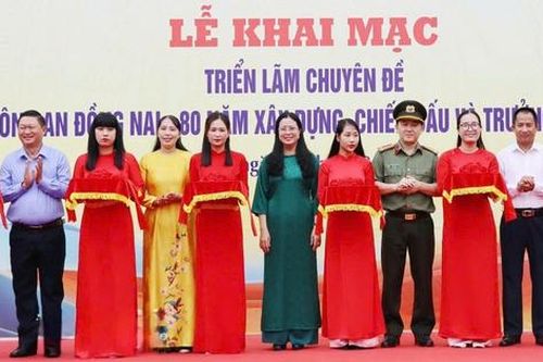 Triển lãm Chuyên đề Công an Đồng Nai - 80 năm xây dựng, chiến đấu và trưởng thành