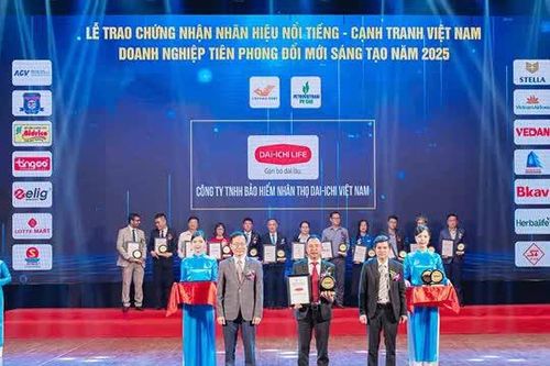 Doanh nghiệp bảo hiểm lần thứ 6 vào top 10 nhãn hiệu nổi tiếng