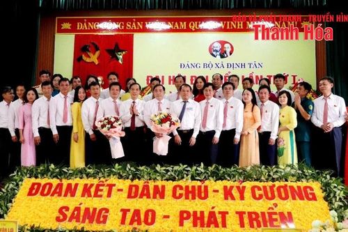 Đại hội Đại biểu Đảng bộ xã Định Tân lần thứ I, nhiệm kỳ 2025-2030