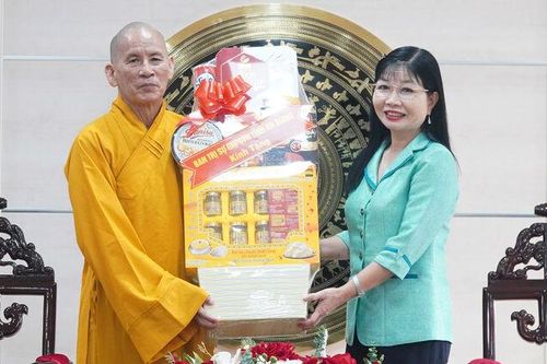 Tỉnh ủy tiếp đoàn Ban Trị sự Giáo hội Phật giáo Việt Nam tỉnh An Giang