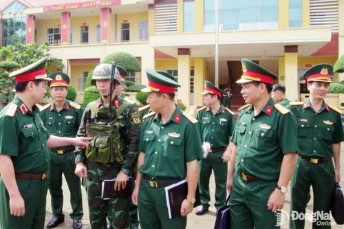 Bộ Quốc phòng kiểm tra công tác sẵn sàng chiến đấu dịp đại lễ tại Đồng Nai