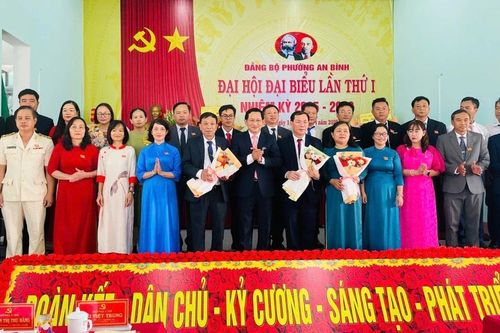 Đảng bộ phường An Bình tổ chức thành công Đại hội đại biểu lần thứ I, nhiệm kỳ 2025-2030