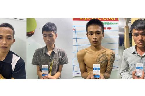 Gia Lai: Bắt quả tang nhóm đối tượng sử dụng trái phép chất ma túy