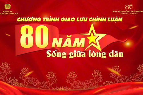 Tối 14-8: Livestream Chương trình Giao lưu chính luận '80 năm sống giữa lòng dân'