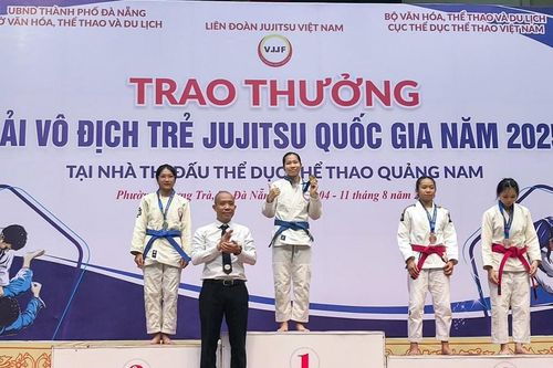Lâm Đồng giành 12 huy chương tại Giải vô địch trẻ Jujitsu quốc gia 2025