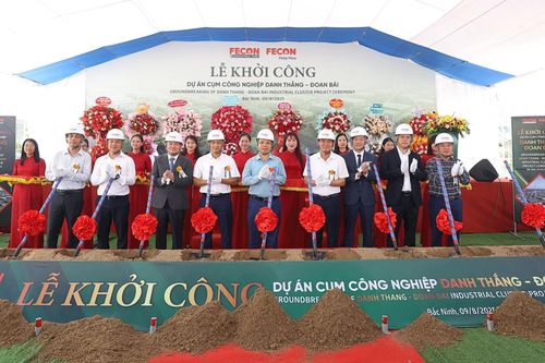 Tập đoàn FECON (FCN): Khởi công cụm công nghiệp nghìn tỷ đồng, xúc tiến loạt dự án 'khủng'