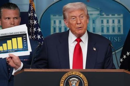 Ông Trump triển khai 800 vệ binh quốc gia tiếp quản lực lượng cảnh sát thủ đô Washington
