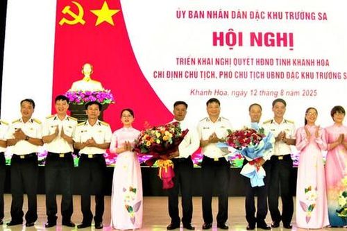 Chỉ định lãnh đạo UBND đặc khu Trường Sa