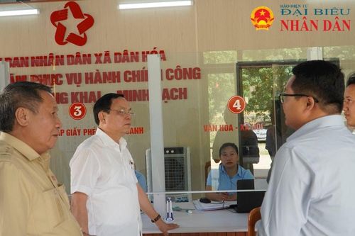 Hệ thống chính quyền hai cấp tại xã Dân Hóa: Thách thức và giải pháp sau hơn một tháng thực hiện
