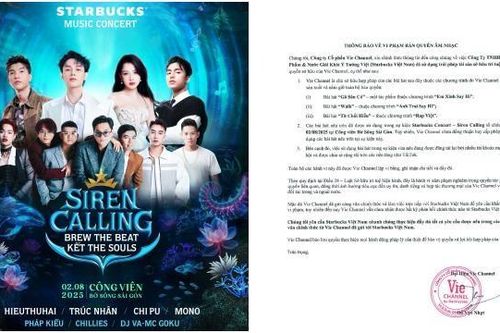 Starbucks Việt Nam đối mặt cáo buộc vi phạm bản quyền từ Vie Channel