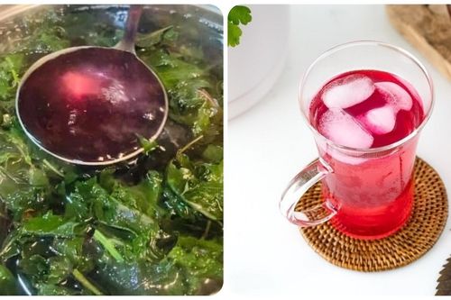 Tía tô nấu với đường phèn thêm chanh có tác dụng gì?