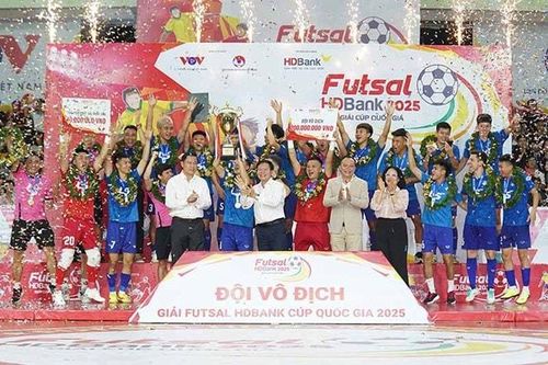 Thái Sơn Bắc bảo vệ thành công ngôi vô địch giải futsal Cúp Quốc gia