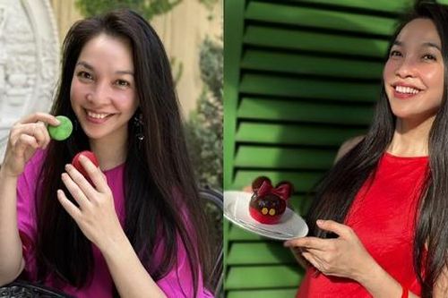 Mặt mộc tuổi 44 của Hiền Thục