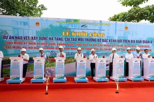 Thành phố Hồ Chí Minh khởi công dự án cải tạo môi trường bờ bắc Kênh Đôi