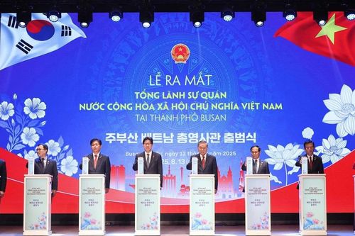 Ra mắt Tổng lãnh sự quán Việt Nam tại Busan, Hàn Quốc