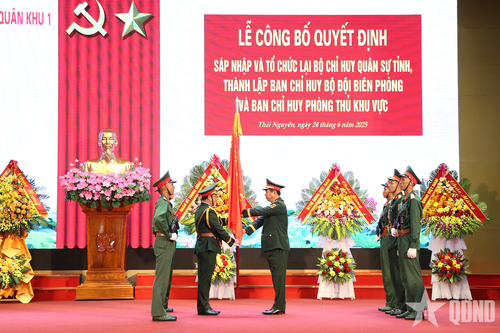 Xây dựng LLVT Quân khu 1 'tinh, gọn, mạnh', hoàn thành xuất sắc mọi nhiệm vụ