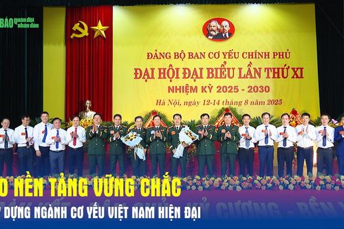 Tạo nền tảng vững chắc xây dựng ngành cơ yếu Việt Nam hiện đại
