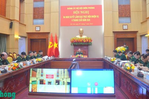 Tập trung xây dựng Đảng bộ BĐBP vững mạnh về chính trị, tư tưởng, đạo đức, tổ chức và cán bộ, đáp ứng yêu cầu nhiệm vụ trong tình hình mới