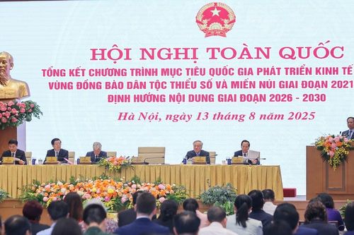 Thủ tướng chủ trì Hội nghị tổng kết Chương trình MTQG phát triển kinh tế - xã hội vùng đồng bào dân tộc thiểu số và miền núi
