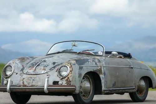 Porsche 1950s rỉ sét nằm trong chuồng suốt hơn 60 năm, dự kiến bán gần 12,5 tỷ đồng