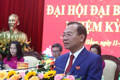 Ông Đoàn Hữu Dũng làm Bí thư Đảng ủy phường Diên Hồng