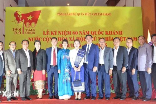 Lào: Tổng Lãnh sự quán Việt Nam tại Pakse tổ chức Lễ kỷ niệm 80 năm Quốc khánh