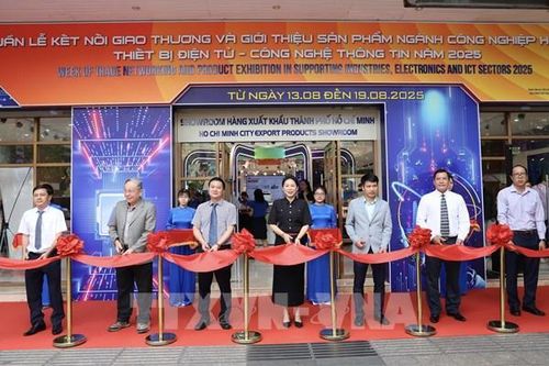 Khai mạc Tuần lễ kết nối giao thương sản phẩm công nghiệp hỗ trợ, thiết bị điện tử
