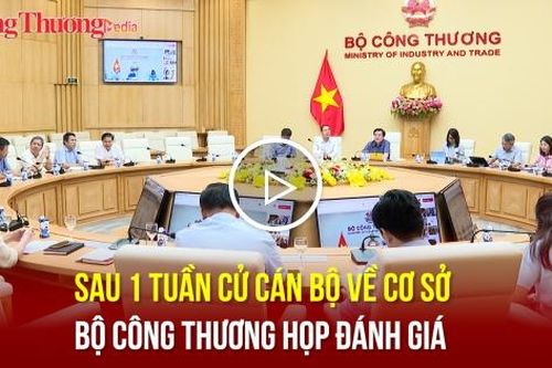 Bộ Công Thương họp đánh giá kết quả sau 1 tuần cử cán bộ về cơ sở
