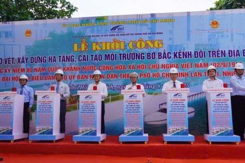 TP. Hồ Chí Minh: Khởi công dự án Bắc Kênh Đôi hơn 7.300 tỷ đồng