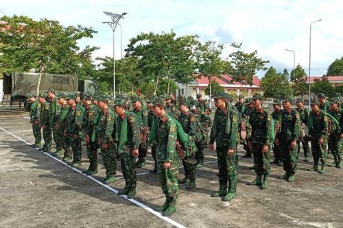 Luyện tập các phương án chiến đấu
