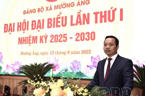 Đại hội Đảng bộ xã Mường Ảng lần thứ nhất thành công tốt đẹp