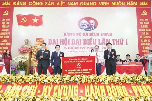 CHÀO MỪNG ĐẠI HỘI ĐẢNG BỘ CÁC CẤP, ĐẠI HỘI ĐẢNG BỘ TỈNH NHIỆM KỲ 2025-2030 VÀ ĐẠI HỘI LẦN THỨ XIV CỦA ĐẢNG Xã Bình Minh phấn đấu đạt chuẩn đô thị vào năm 2030