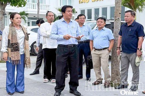 Lãnh đạo tỉnh khảo sát địa điểm tổ chức vòng chung kết cuộc thi Hoa hậu Đại dương Việt Nam 2025