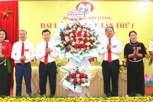 Đại hội Đảng bộ xã Sơn Lương và Gia Hội