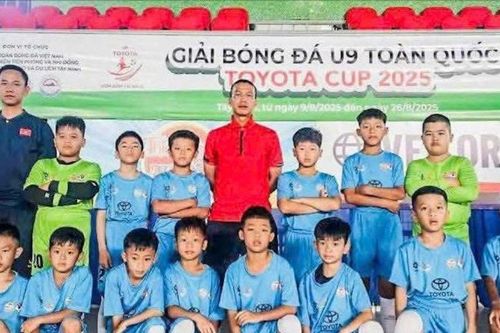 Lâm Đồng có 2 đội bóng tham dự Giải bóng đá U9 toàn quốc năm 2025