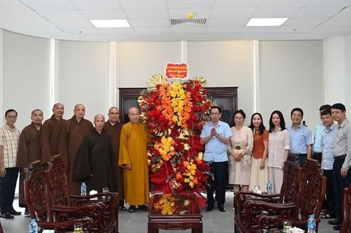 Hải Phòng: Ban Trị sự GHPGVN thành phố thăm, chúc mừng Ban lãnh đạo Sở Nội vụ sau khi sáp nhập
