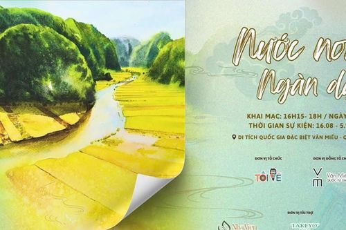 'Nước non ngàn dặm' - tình yêu đất nước qua nét vẽ