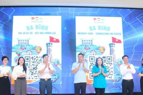 Ra mắt sổ tay 'Ba Đình - Mã số ký ức, kết nối tương lai'