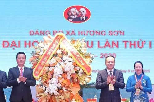Đại hội đại biểu Đảng bộ xã Hương Sơn lần thứ I, nhiệm kỳ 2025-2030:Phát huy lợi thế, hướng tới trung tâm du lịch của Thủ đô