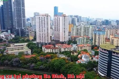 Chung cư tại phường Ba Đình, Hà Nội tăng giá ra sao sau sáp nhập?