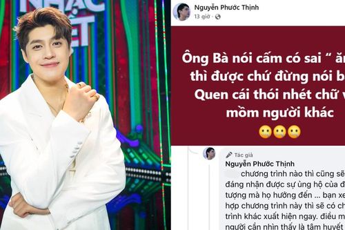 Noo Phước Thịnh bức xúc trước tin đồn thất thiệt vì vắng mặt ở Anh Trai 'Say Hi'