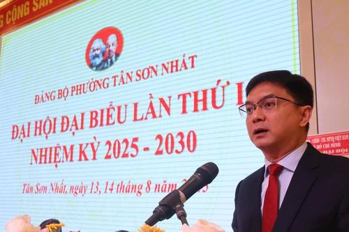 TPHCM: Ông Lê Hoàng Hà được chỉ định làm Bí thư Đảng ủy phường Tân Sơn Nhất