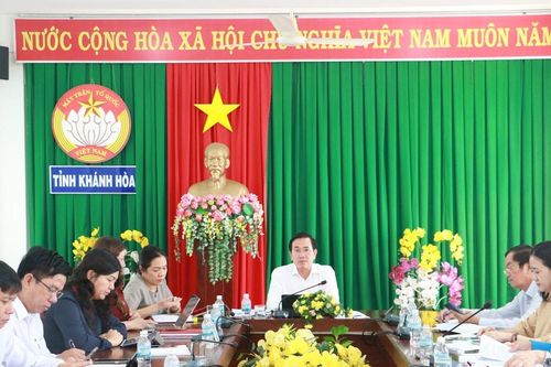 Khánh Hòa: Đại hội Mặt trận Tổ quốc Việt Nam cấp xã phải hoàn thành trước 31/10