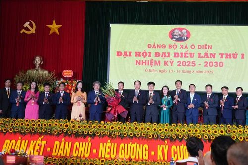 Xây dựng xã Ô Diên trở thành đô thị xanh, giàu đẹp, văn minh, hiện đại