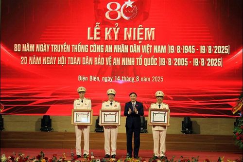 Điện Biên kỷ niệm 80 năm ngày truyền thống Công an nhân dân
