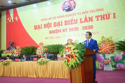 Ngành nông nghiệp và môi trường phải tiên phong, dẫn dắt phát triển xanh, bền vững