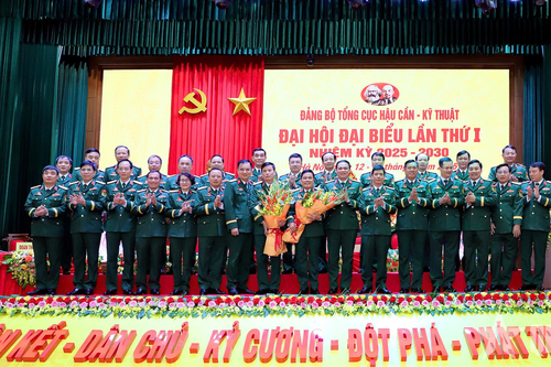 Đại hội đại biểu Đảng bộ Tổng cục Hậu cần-Kỹ thuật lần thứ I thành công tốt đẹp