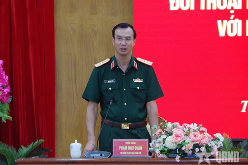 Bộ tư lệnh TP Hồ Chí Minh đối thoại dân chủ với cán bộ, chiến sĩ Ban chỉ huy Bộ đội Biên phòng