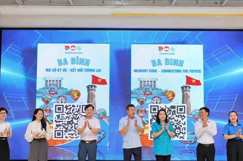 Hà Nội ra mắt công trình 'Ba Đình - Mã số ký ức, kết nối tương lai'